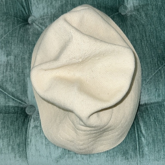 Kangol Cream Cotton Linen Look Bucket Hat - Picture 2 of 7